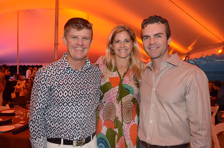 Harold Johnson, Krista Toomre and Paul Brannan