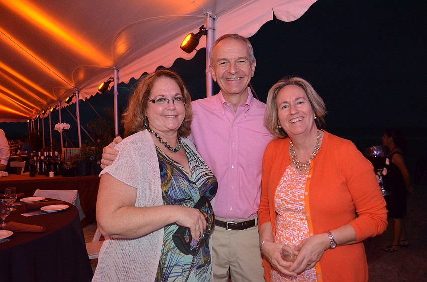 Liz Novak with Brock and Julie Leach