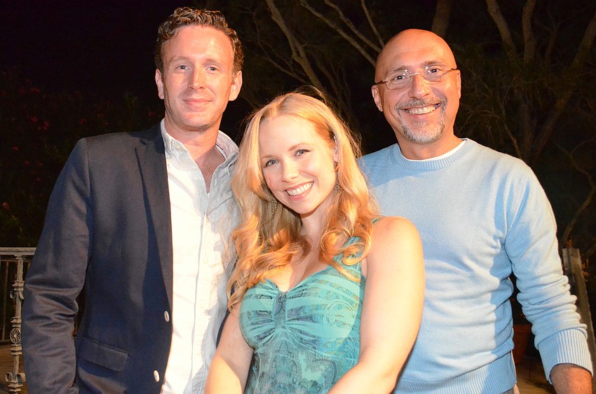 Ben Davis, Marissa McGowan and Rob Ruggiero