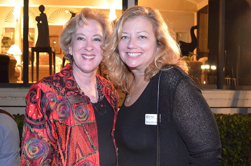 Anne Garlington and Susan Brennan