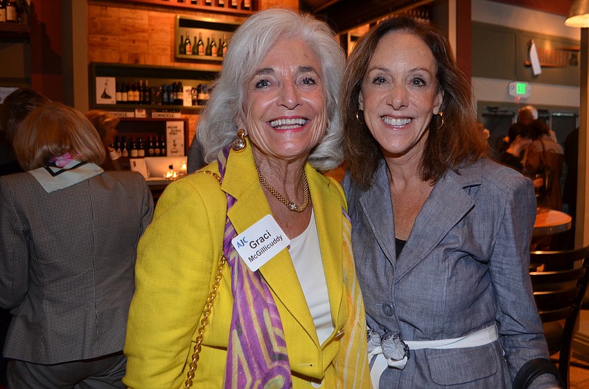 Graci McGillicuddy and Deb Knowles