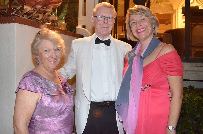 Nancy Whiteacre with Ike and Tatiana Cagan