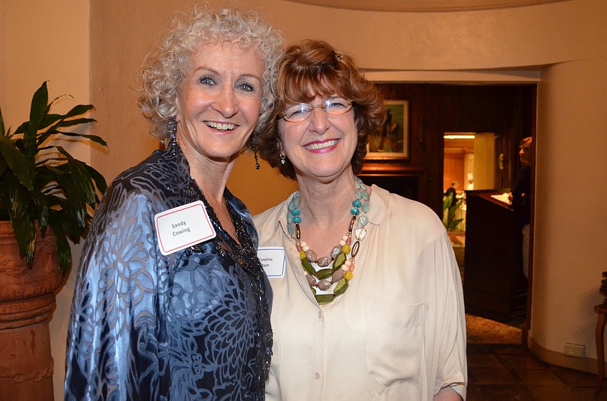 Sandy Cowing and Caroline Ryan