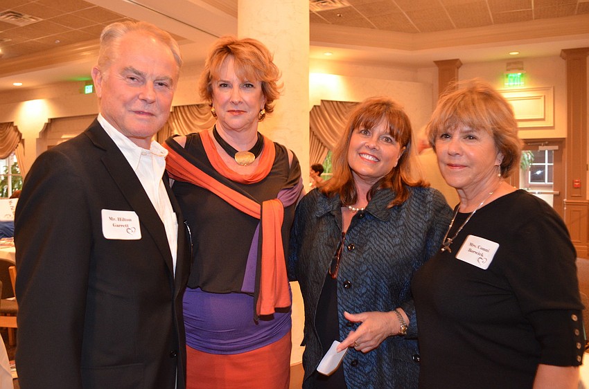 Hilton Garret, Pat Martin, Elizabeth Haynes and Conni Borwick