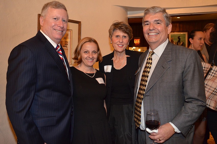 John and Livya Hament with Co-Chairs Pamela and David Steves