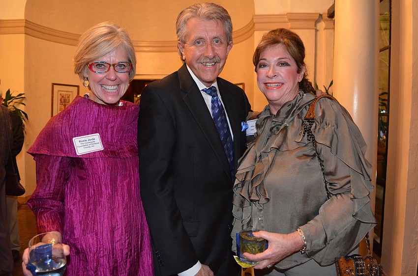 Roxie Jerde, Phil King and Melvy Lewis