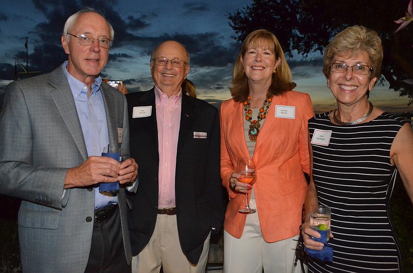 Fred Leonberger, Tom and Jeannie Russell and Janet Leonberger