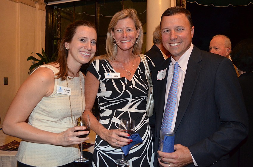 Colleen McGue, Laura Spencer and Scott Collins