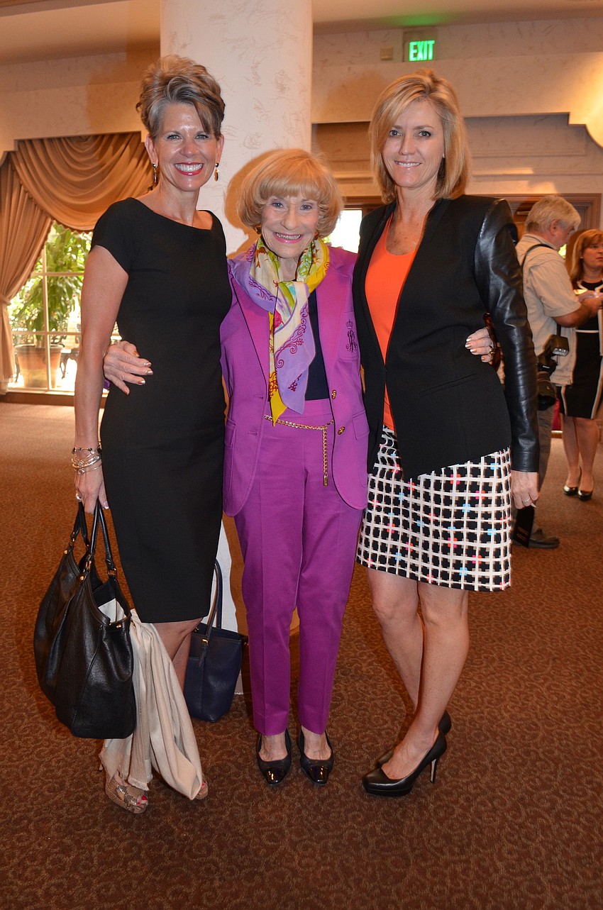 Sally Schule, Flori Roberts and Beth Knopik