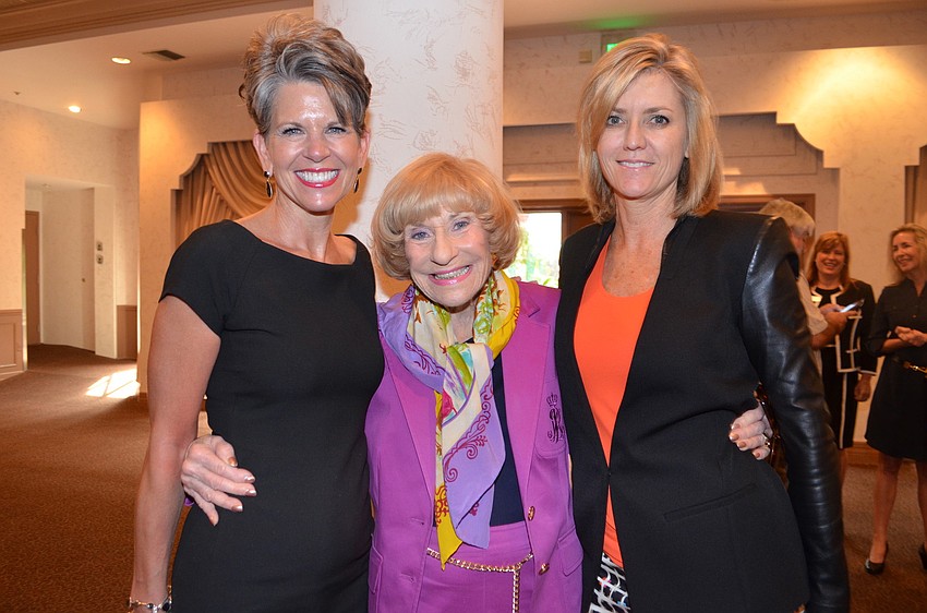 Sally Schule, Flori Roberts and Beth Knopik