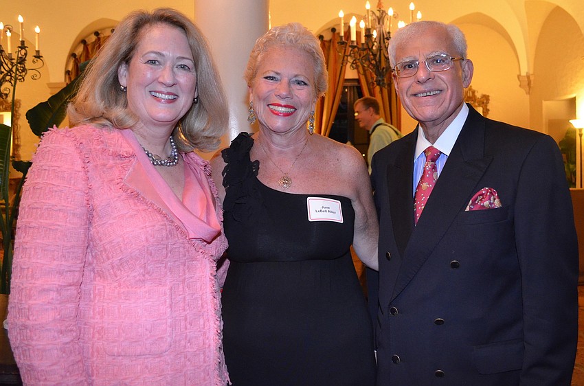 Susan Sofia, June LeBell Alley and Zuheir Sofia