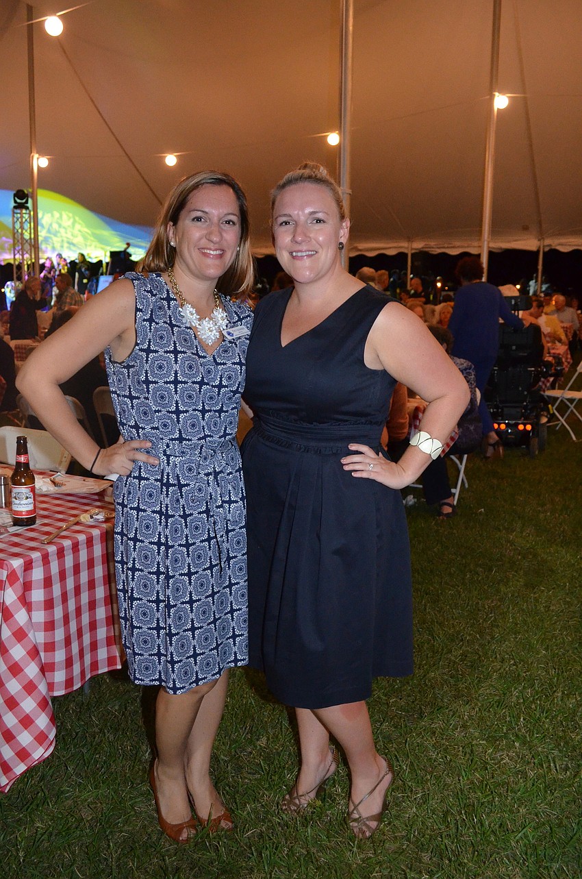 Stacy Alexander and Erin Barker