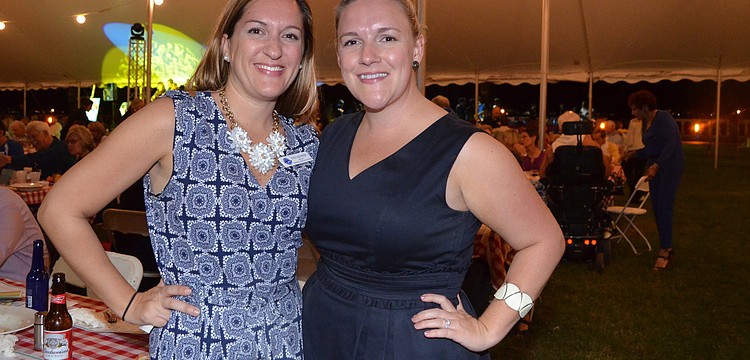 Stacy Alexander and Erin Barker