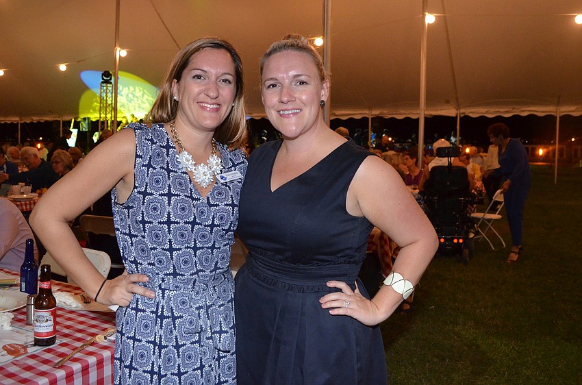 Stacy Alexander and Erin Barker