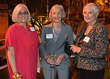 Carmen Baskind, Barbara Hansen and Dr. Elaine Marieb