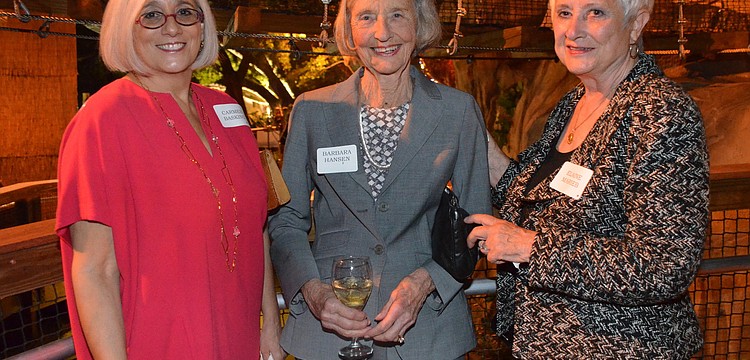 Carmen Baskind, Barbara Hansen and Dr. Elaine Marieb