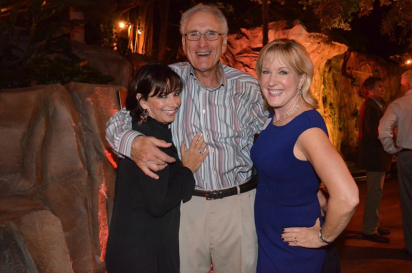 Luisa Bustamante, Harry Leopold and Teri Hansen