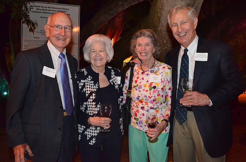 William Harrison, Dee Stottlemyer,  Alice Rau and Charles Stottlemyer