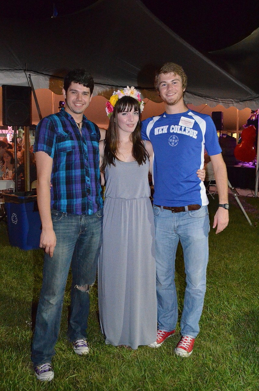 Cole Ingram, Bailey Peterson and Ben Whitehead