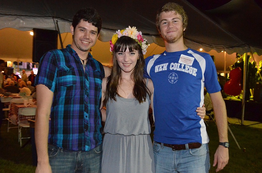 Cole Ingram, Bailey Peterson and Ben Whitehead