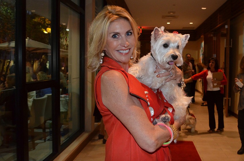 Barbara Kelly with Scarlet