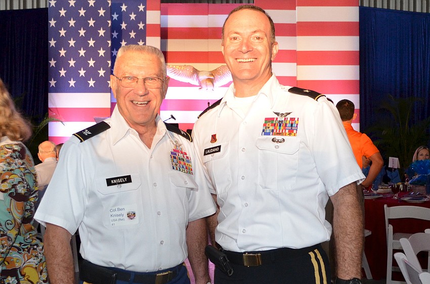 Col. Ben Knisely and Bg. Frank Laudano