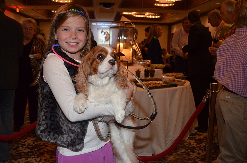 Ella Lahners with Gracie