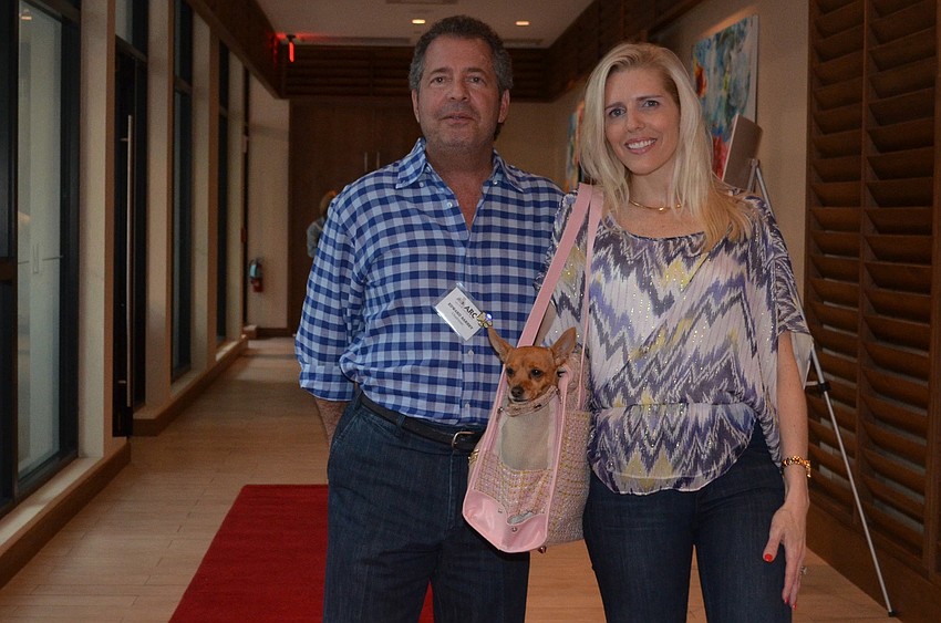 Edward and co-chair Shelley Sarbey