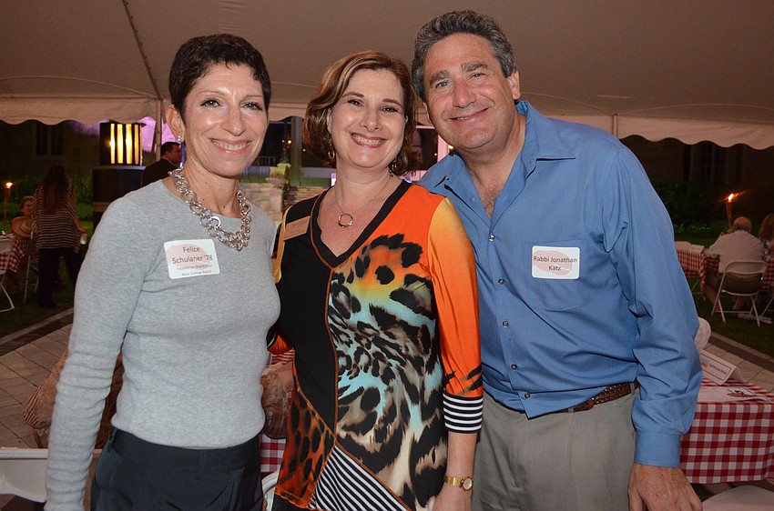 Felice Schulaner with Marty and Jonathan Katz