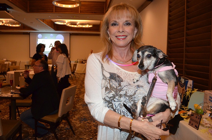 Linda Steinberger with Angel