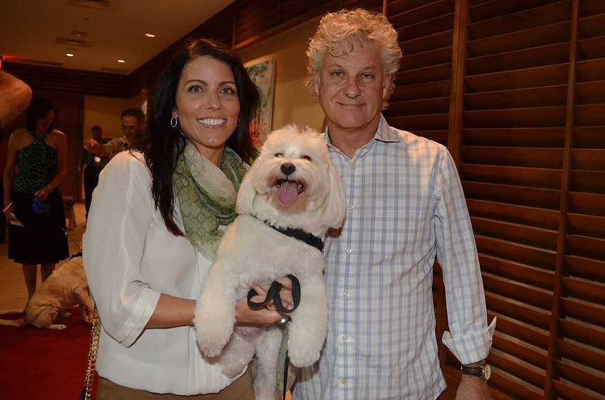 Marsha Truscott and Marty Hurwitz with Cooper