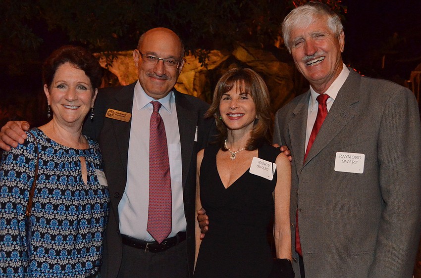 Patti Wertheimer and Howard Tevlowitz with Nancy and Raymond Swart