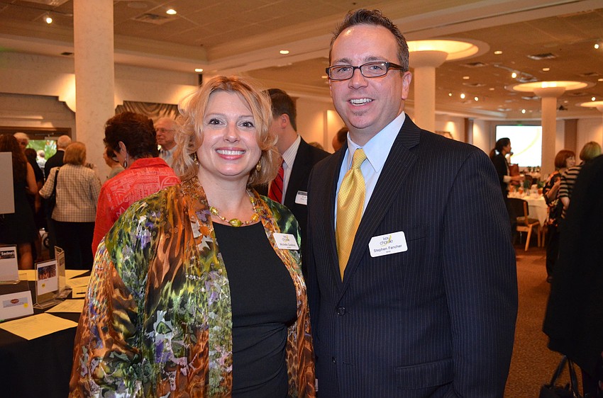 Michelle Caulkins and Stephen Francher