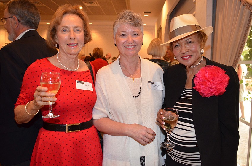 Lorna Clarke, Donna Moughty and Audrey Coleman