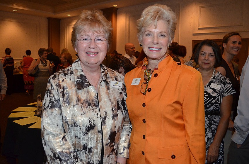 Marcia Corrigan and Judy Bloch