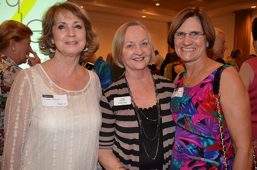 Helen Francis, Linda Tripp and Cynthia Sand