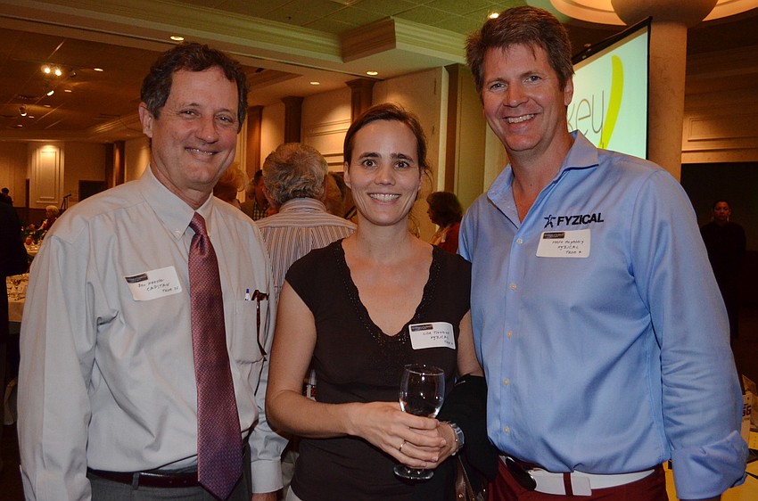 Ben Hatcher, Lisa Titterud and Keefe Fugleberg