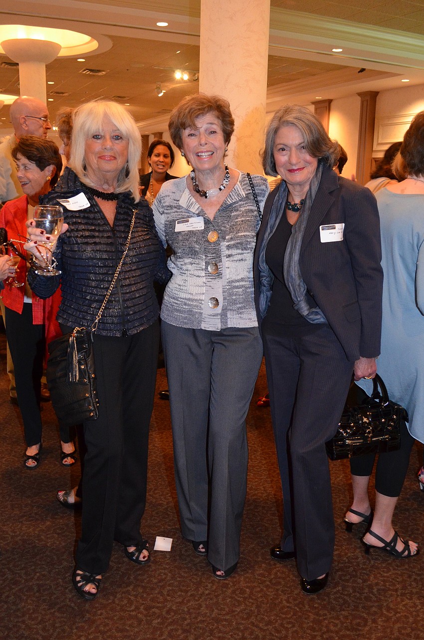 Joyce Hicks, Irene Kauffmann and Mary Lou Winnick