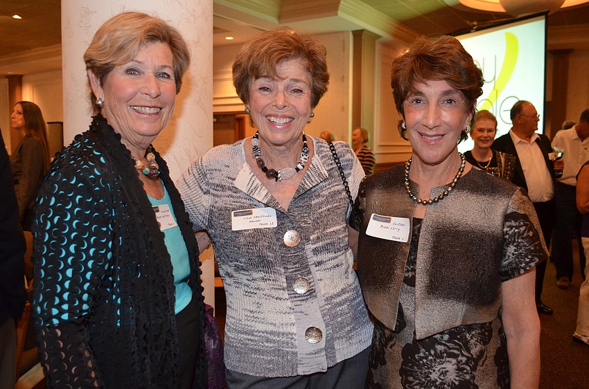 Bette Hoffman, Irene Kauffman and co-chair Bobbi Lorry