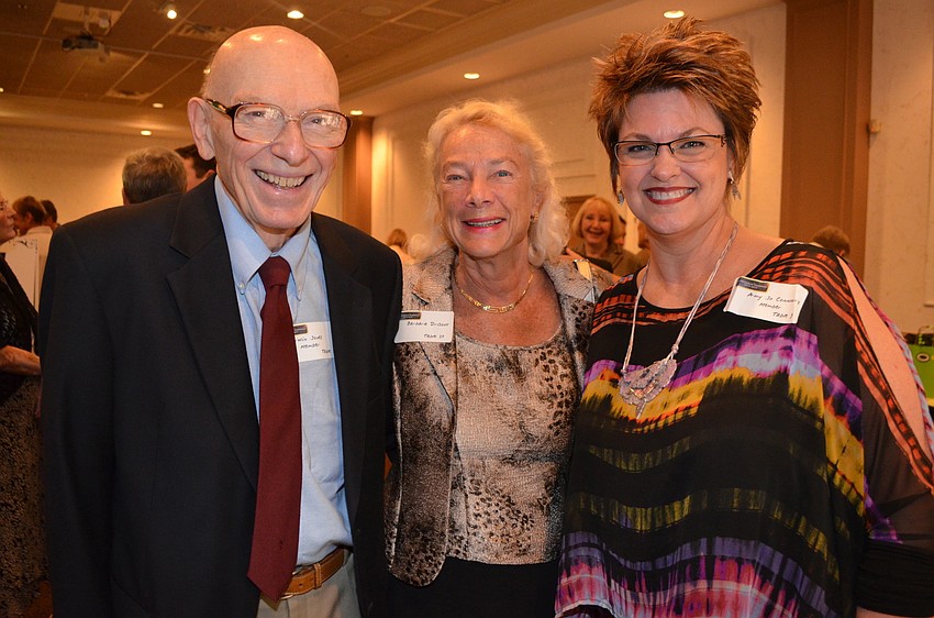 Irwin Jones, Barbara Driscoll and Amy Jo Connours