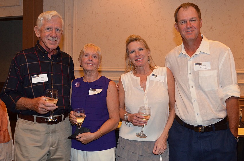 Robert and Anne Jones with Linnie and Brice Jones