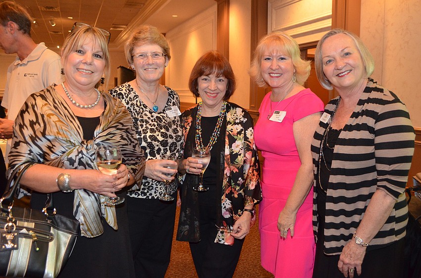 Mary Maisel, Cecilia McEnaney, Patti Eastep, Ruth Ellis and Linda Tripp