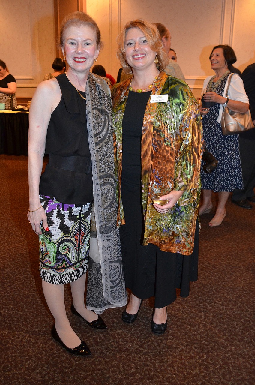 Rebecca Taysi and Michelle Caulkins