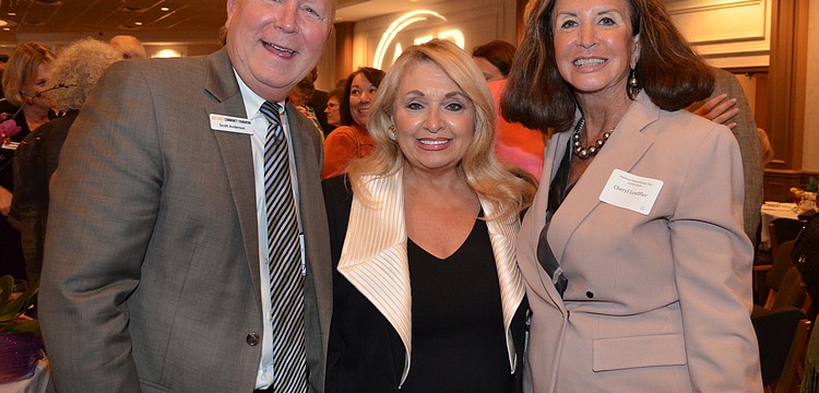 Scott Anderson, Ida Zito and Cheryl Loeffler