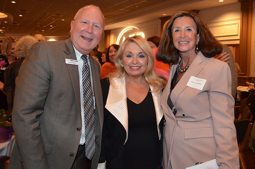 Scott Anderson, Ida Zito and Cheryl Loeffler