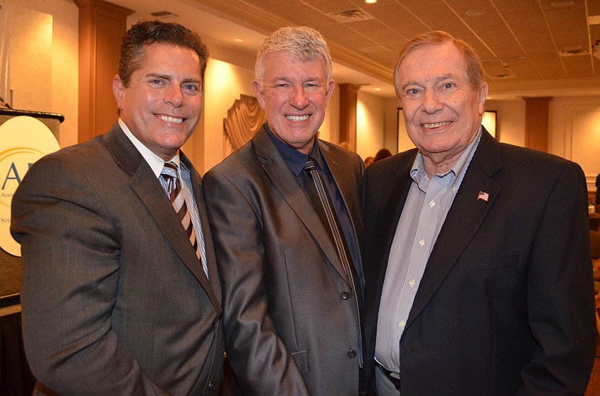 Richard Ferrell, Michael Edwards and Maurie Richards