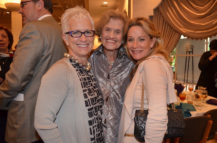 Betsy Kane-Harnett, Betty Schoenbaum and Kim Githler