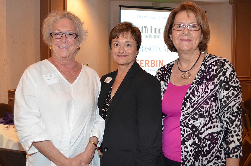 Sherry Koski, Laura Breeze and Susan Scott