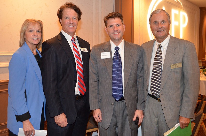 Jan Miller, Gerry Radford, Jonathan Fleece and Thomas Stuhley