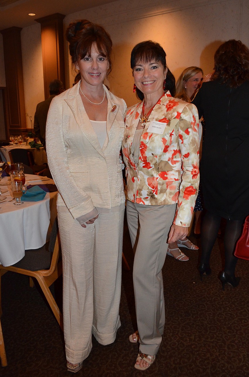 Dr. Laurie Walmsley and Dolly Jacobs